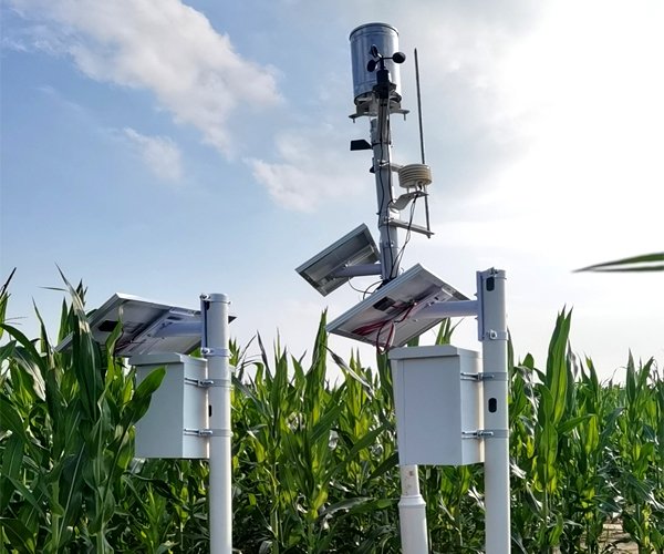 田間多功能農(nóng)業(yè)氣象站案例